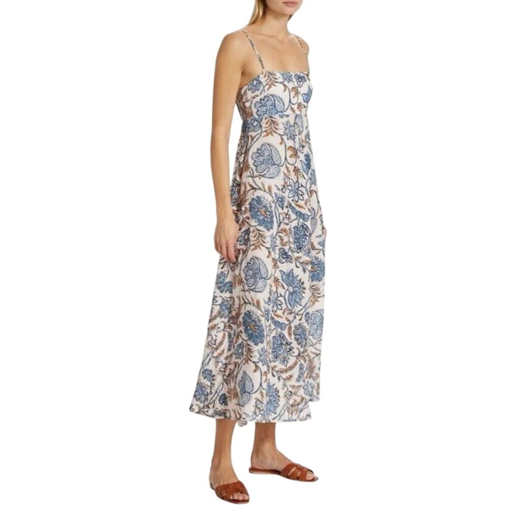 Zimmermann Vitali Floral Print Midi Dress Size 1